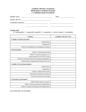 Fillable Online Graduate Outcome Assessment Fax Email Print Pdffiller