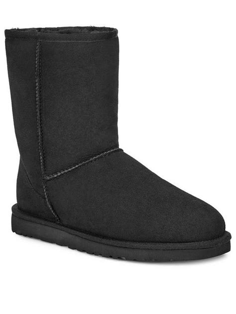 Ugg Mens Classic Short Boots Black