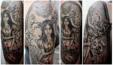 Alice Madness Returns Tattoo By Rdyntsikou On Deviantart Tattoos