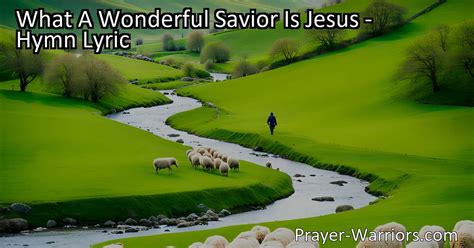 What A Wonderful Savior Is Jesus Hymn Lyric Bible Warriors