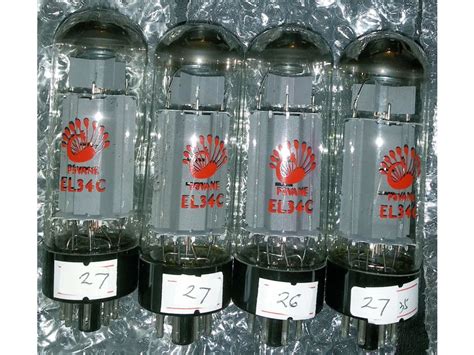 Psvane El C Matched Quad Classic Series Tubes British Tone Seller Re