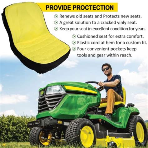 Lp92334 Seat Cover Large Fits John Deere Mower And Gator Seats Up To 18 High Ebay