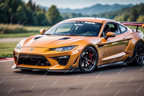 Premium AI Image | Racing Drift Supercar High Speed Photography Car ...