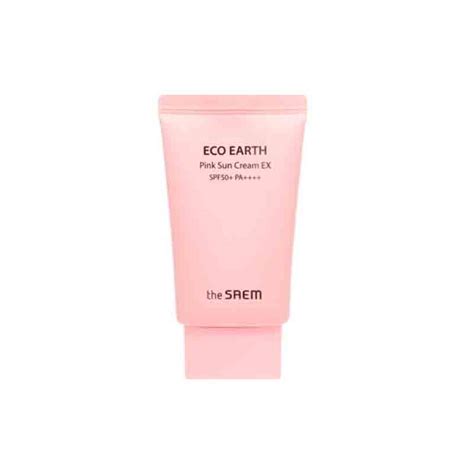 Солнцезащитный крем The Saem Sun Eco Earth Pink Sun Cream Ex купить в ...