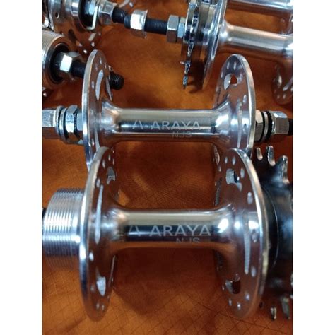 Fixie Hub Araya Njs Taiwan Holes And Holes Teeth Front And Rear