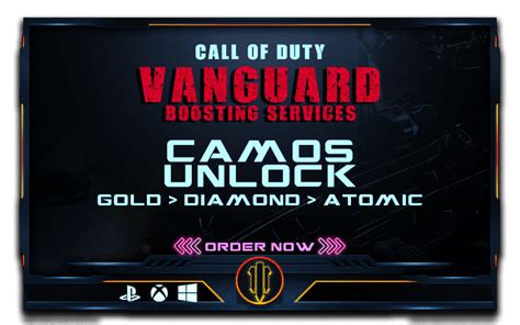 Call Of Duty Vanguard Boosting Services All Platforms Supported 24 7