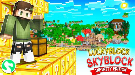 Infinity Lucky Block Skyblock In Minecraft Marketplace Minecraft