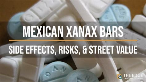 Mexican Xanax Bars (Farmapram): Side Effects, Risks, & Street Value