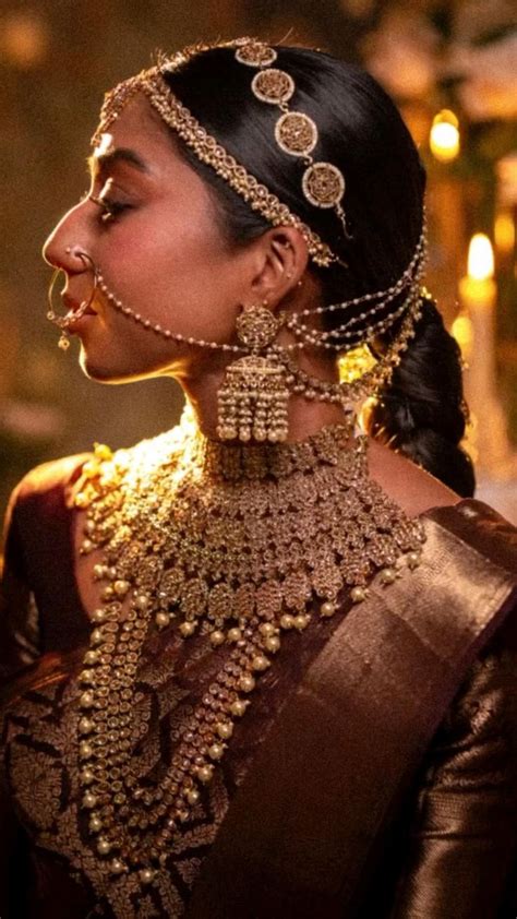 This Vintage Bridal Look Gives Royalty Vibes Beautiful Manavarai Look