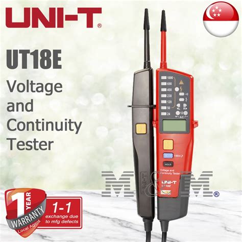 Uni T UT18E Voltage And Continuity Tester MM Store