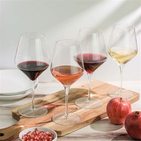 Libbey Signature Greenwich 12 Piece Wine Glass Party Set For Red And