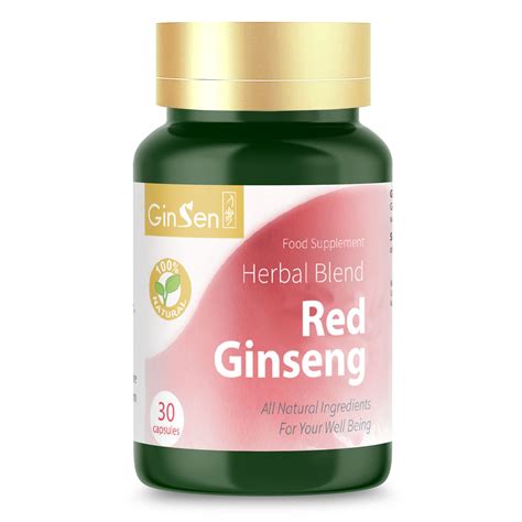 Shop Red Ginseng Supplements by GinSen | High Potency