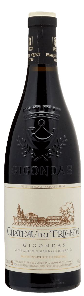 Gigondas Ac Ch Teau Du Trignon L