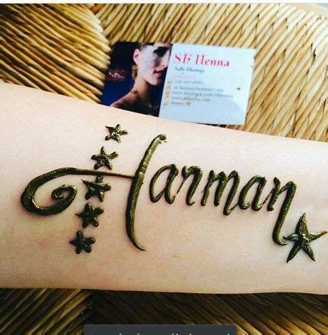 Details More Than 67 Harman Tattoo Latest Vova Edu Vn