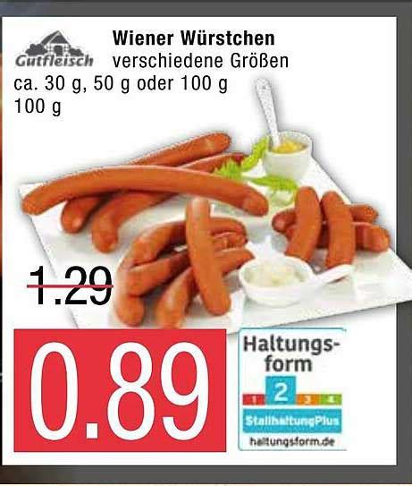 Gutfleisch Wiener W Rstchen Angebot Bei Marktkauf