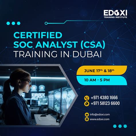 Day Certified Soc Analyst Csa Training In Dubai In Dubai