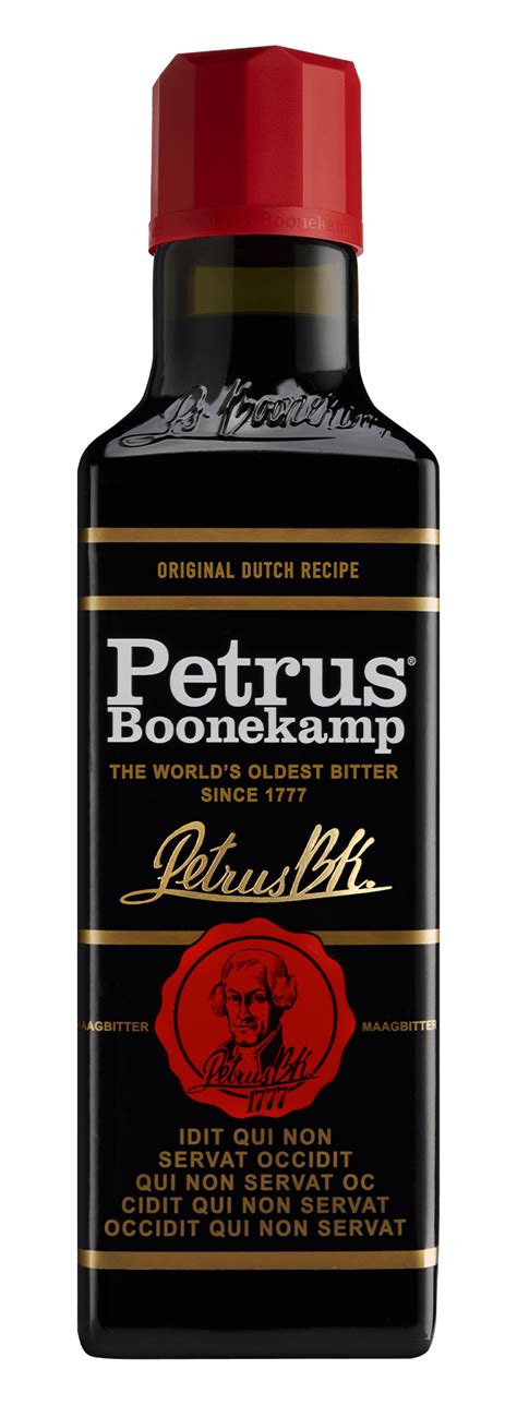 Petrus Boonekamp Since 1777 The First Real Bitter In The World