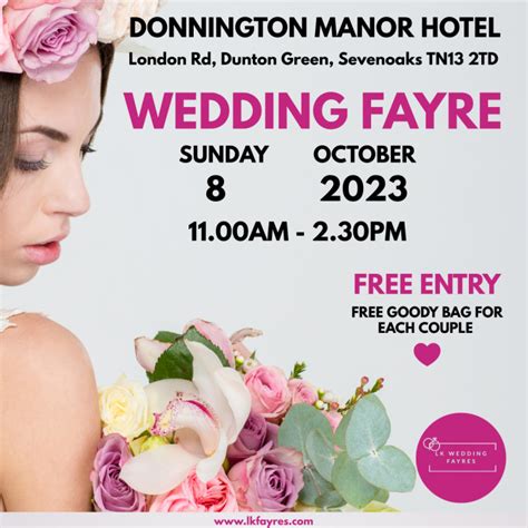 Donnington Manor Hotel Wedding Fair Venue Kent