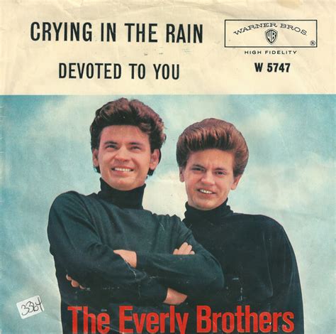 Everly Brothers Crying In The Rain Devoted To You 1966 Vinyl