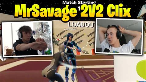 Mrsavage Tayson Vs Clix Mongraal In V Zone Wars Youtube