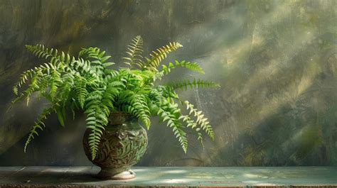 Premium Photo Greenery Victorian Fern