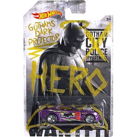 Tamanhos Medidas e Dimensões Hot Wheels Batman Vs Superman Overbored Mattel