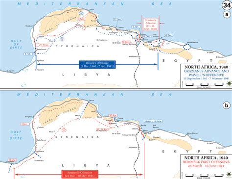 map  wwii north africa