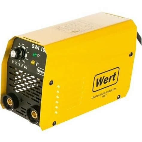 Сварочный инвертор Wert SWI 190 — купить c доставкой за 2 часа в ...