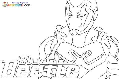 Kolorowanki Blue Beetle Darmowe Malowanki Do Wydruku