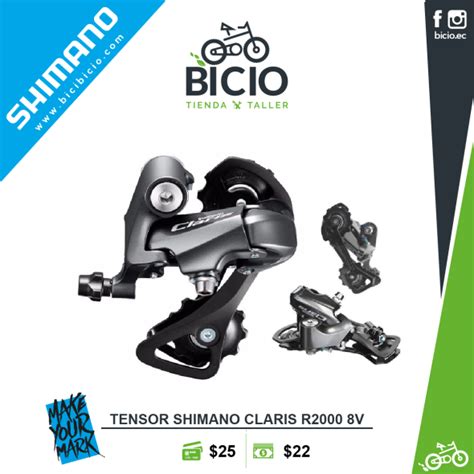 Tensor Shimano Claris 8v Bicio Tienda Taller De Bicicletas