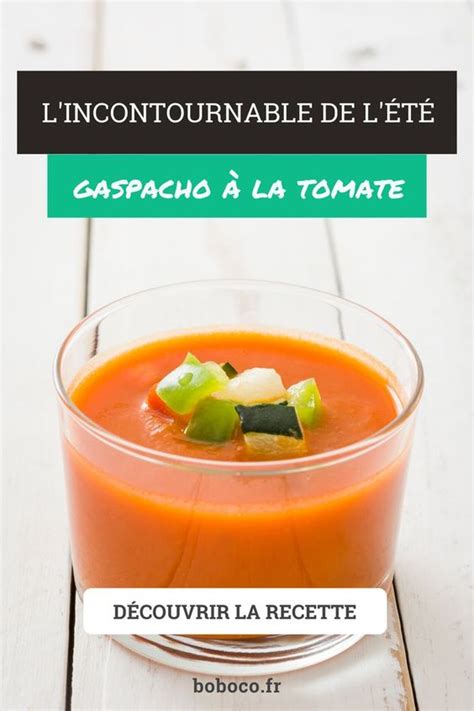 Recette Gaspacho Traditionnelle