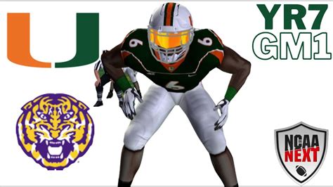 Death Valley 7 Miami At 10 Lsu Ncaa Football 06 Next Dynasty