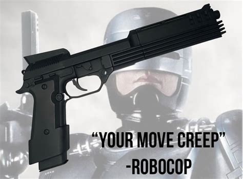 Robocop Auto-9 gun prop replica | AMP3D Printing and More...