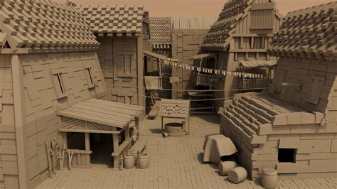 ArtStation - 3D Game Environment Model