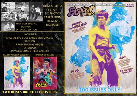 Eastern Heroes Bumper Extended Edition No Softback Bruce Lee Cover