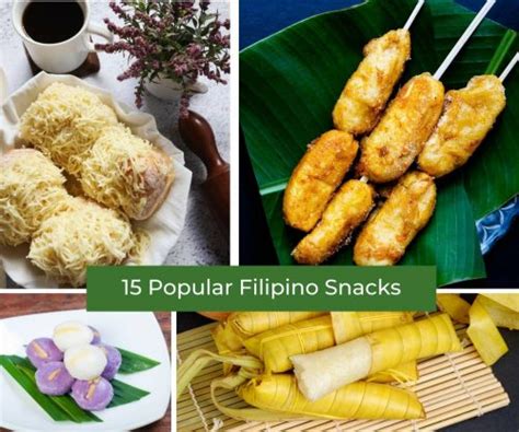 15 Popular Filipino Snacks Chefs Pencil