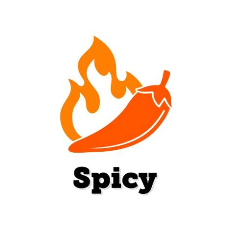Spicy Chili Hot Pepper Food Spice Level Red Vector Image