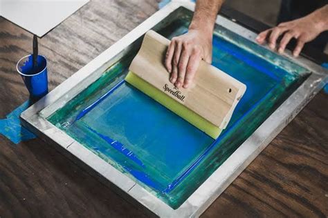 What Are The 6 Different Types Of Screen Printing Process Screen Printing Process Screen