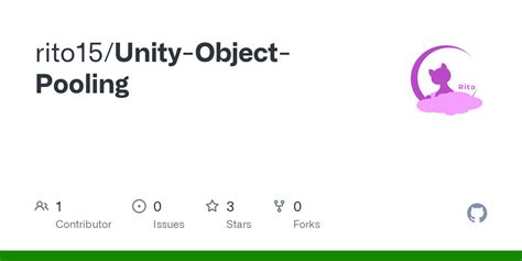 GitHub Rito15 Unity Object Pooling