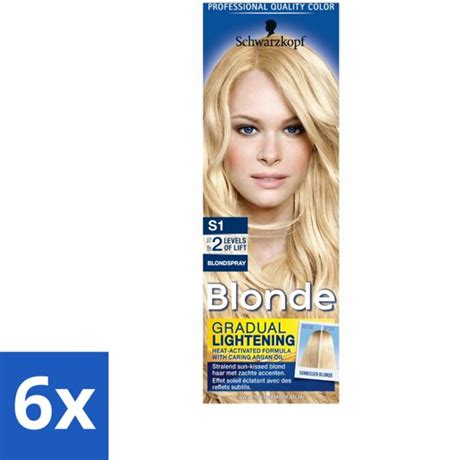 Schwarzkopf Blondspray Blonde Super S Voordeelverpakking Stuks Bol