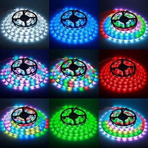 Alitove Ws Ws V Direccionable Rgb Led Strip M Env O Gratis