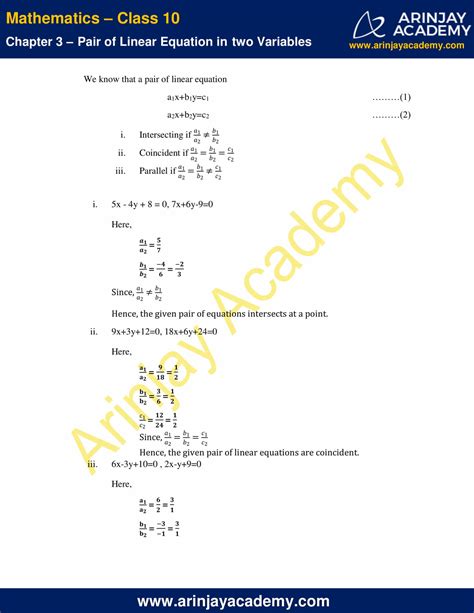 Ncert Solutions For Class 10 Maths Chapter 3 Exercise 3 2 Pair Of Linear Equations In Two