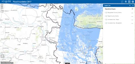 Using Satellites To Aid Flood Relief Efforts SERVIR HKH