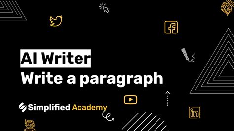 Ai Template Write A Paragraph Simplified Academy