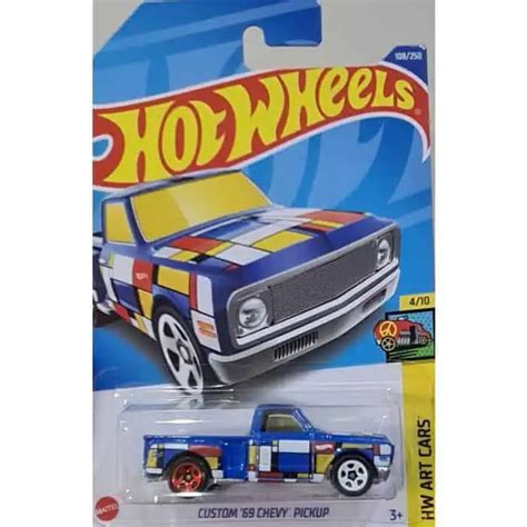 Hot Wheels Art Cars Custom Chevy Pickup Universo Hot Wheels