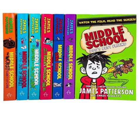 Middle School Series 7 Book Collection By James Patterson Nz