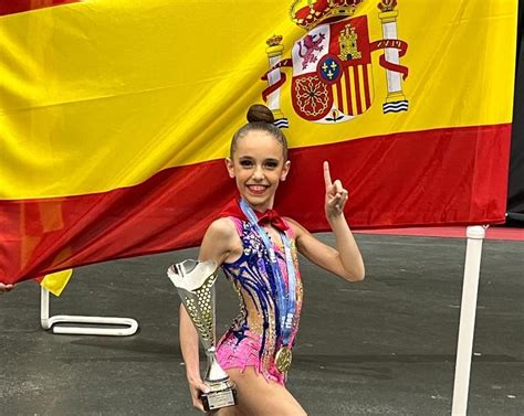 Iraia Pascual Campeona De Espa A De Gimnasia R Tmica