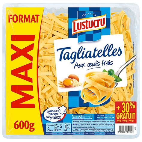 Lustucru Lustucru Tagliatelles Aux Ufs Frais G Offert G