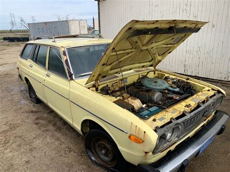 BF Auction 1976 Datsun 710 Station Wagon Barn Finds