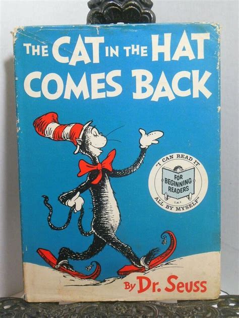 The Cat In The Hat Comes Back Dr Seuss 1958 Hbdj I Can Read It Beginner